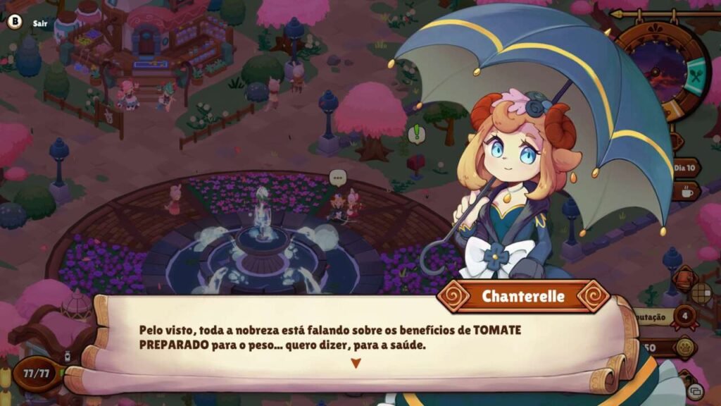 Personagem Chanterelle 