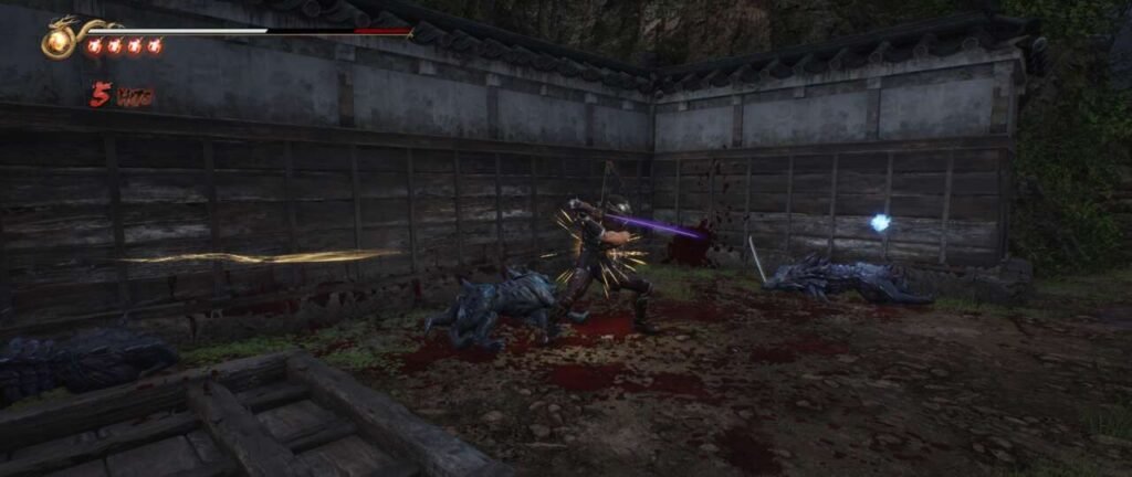 Combate de Ninja Gaiden 2 Black