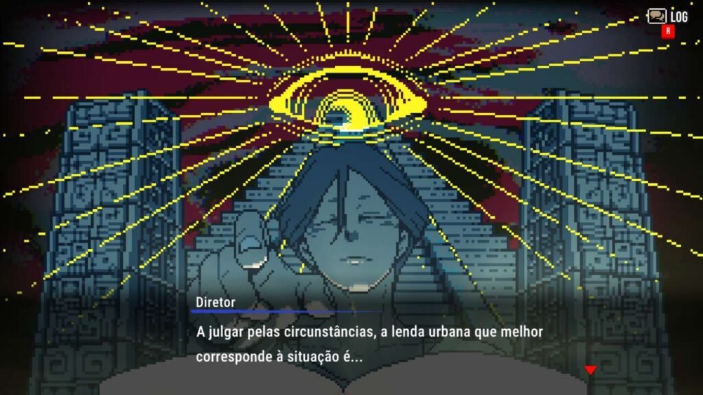 Fase de identificação de lendas em Urban Myth Dissolution Center