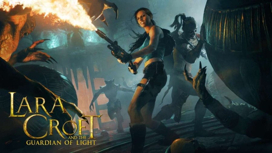 Lara Croft Guardian of Light capa