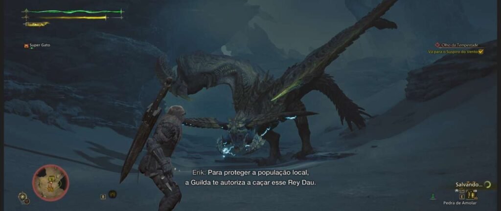 Monstro em Monster Hunter Wilds 