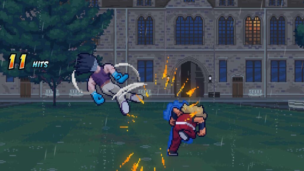 Gráficos em pixel art são bem bonitos