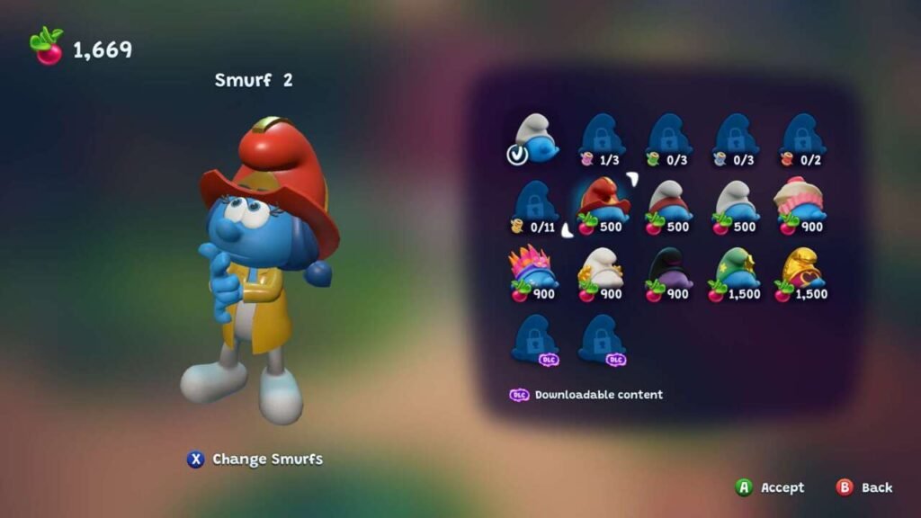Várias skins pra colecionar que não influenciam em nada