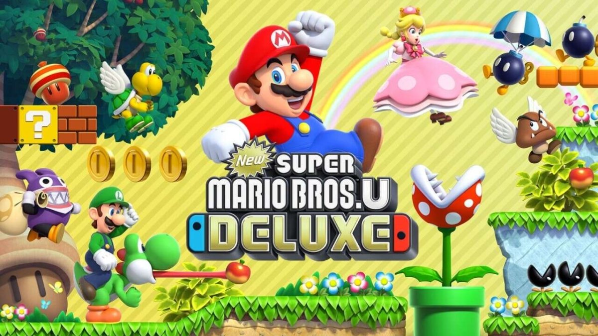 New Super Mario Bros. U Deluxe capa