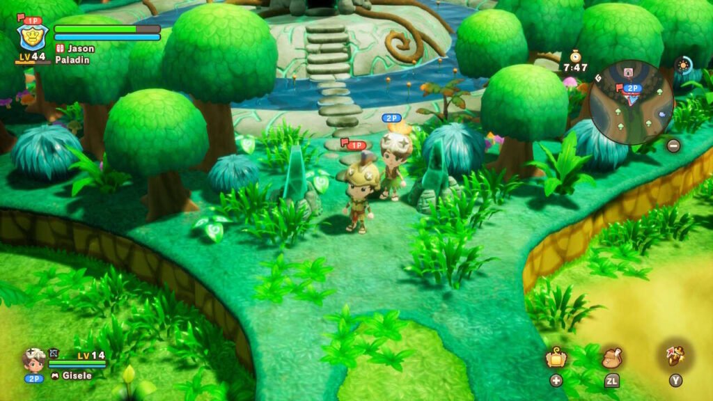 No Switch, o gráfico fica bem feioso na TV