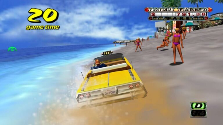 Jeu Crazy Taxi PC - Édition FX Interactive - Version Française - Très Bon état - CD-ROM