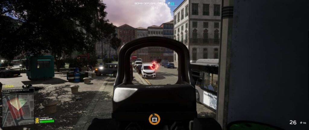 Gameplay de Alpha Response