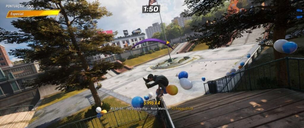 Manobra especial em Tony Hawk's Pro Skater 3 + 4