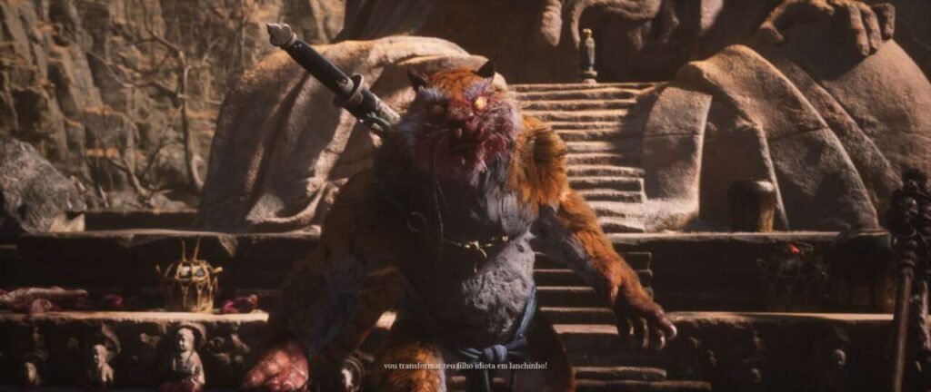 Cutscene de Black Myth: Wukong
