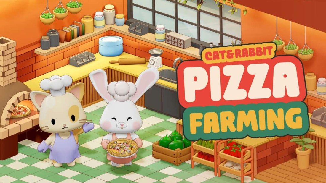 Cat & Rabbit Pizza Farming capa