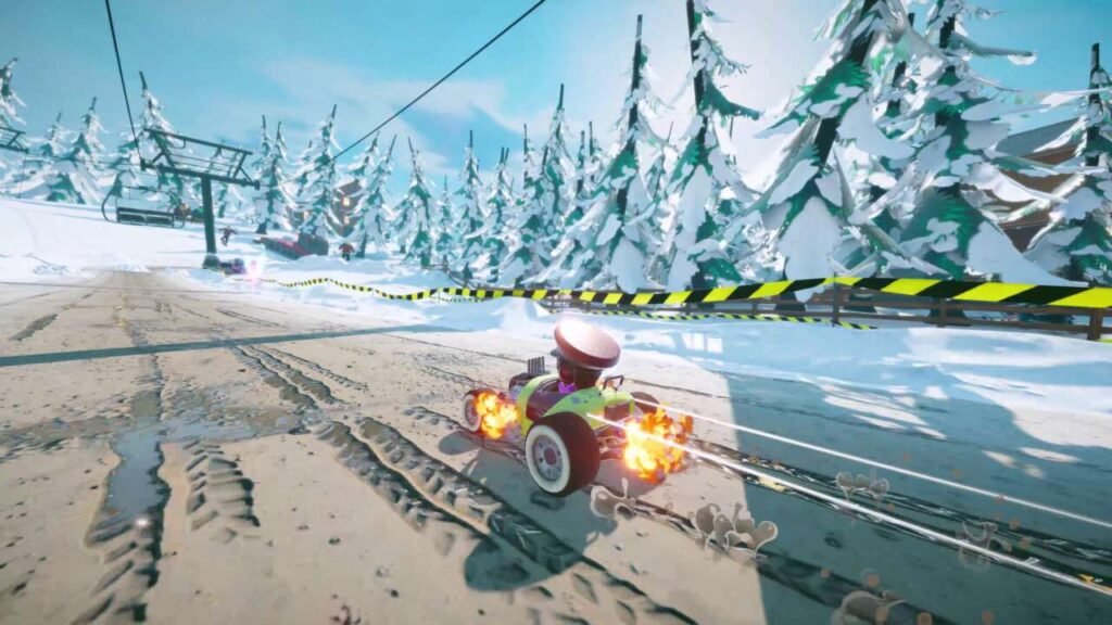 Gráficos são bonitos e o jogo roda bem no Xbox Series S