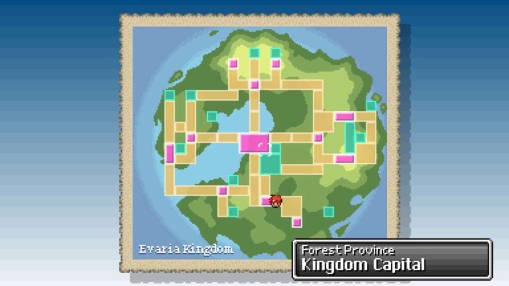 Mapa não mostra próximo objetivo