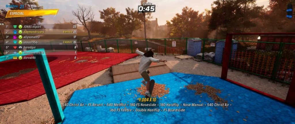 Modo online de Tony Hawk's Pro Skater 3 + 4