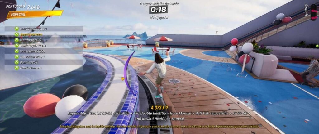 Gameplay de Tony Hawk's Pro Skater 3 + 4