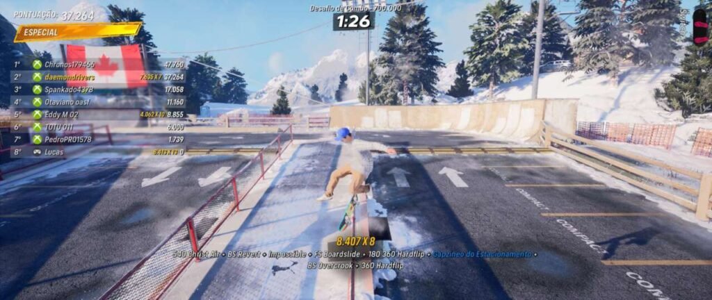 Canadá em Tony Hawk's Pro Skater 3 + 4