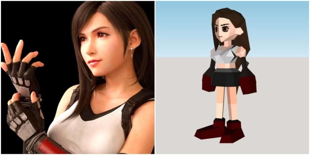 Tifa Lockheart forte e carinhosa