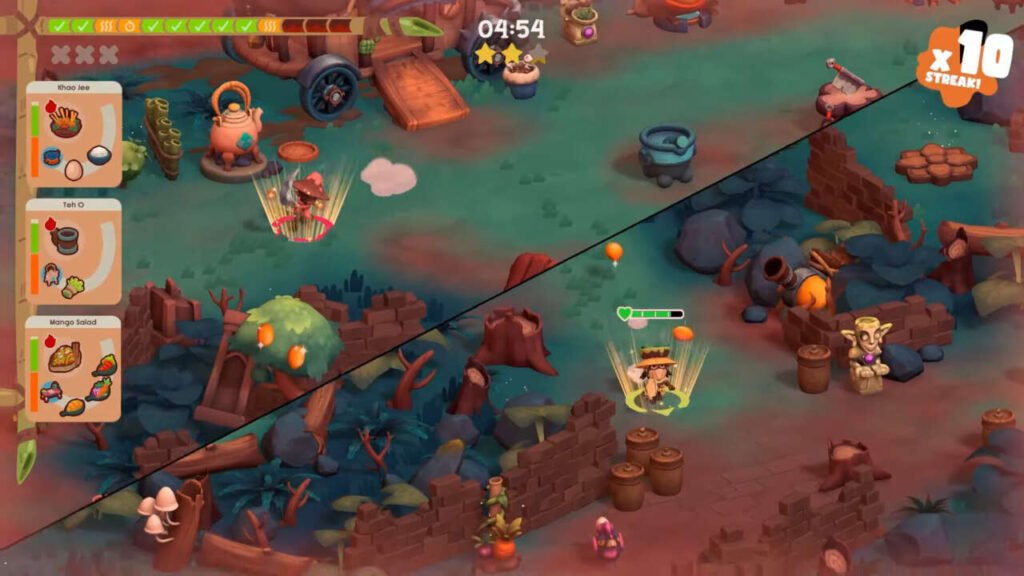 Caos cooperativo pra 2 pessoas