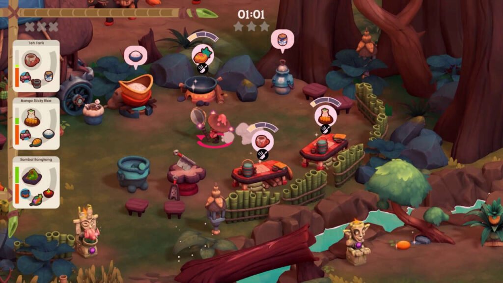 Essa é uma fórmula reinventada de Overcooked muito criativa