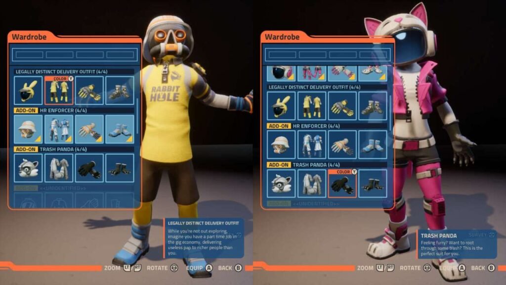 Podemos personalizar o personagem dessa vez