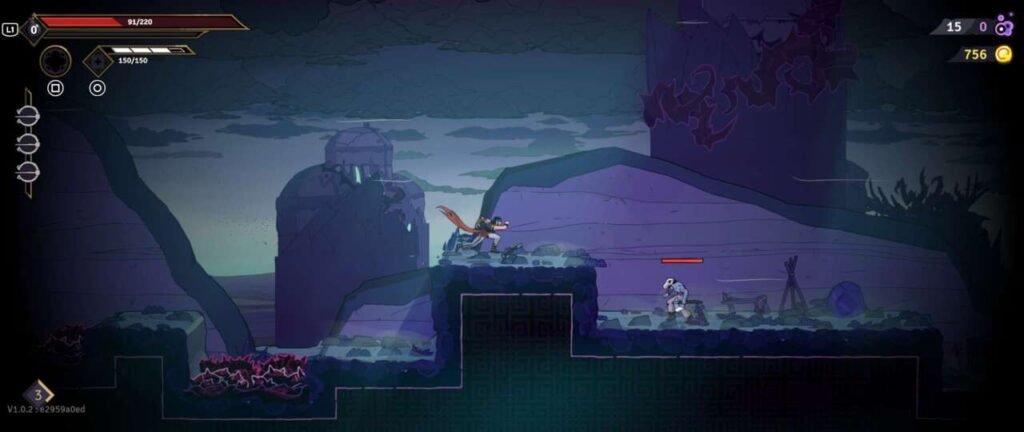 Jogabilidade de The Rogue Prince of Persia