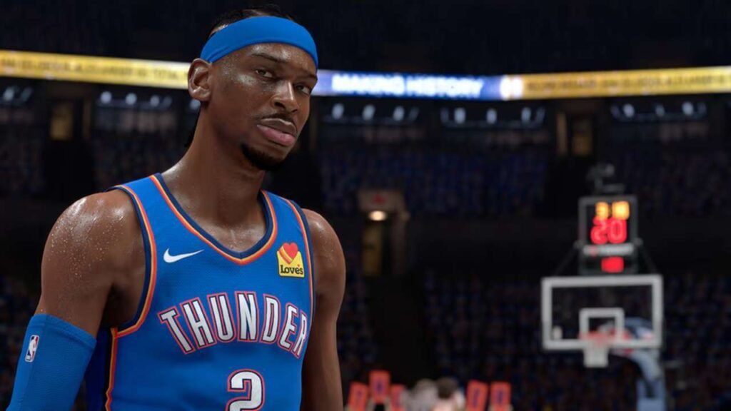 imagem de um jogador de NBA 2k26