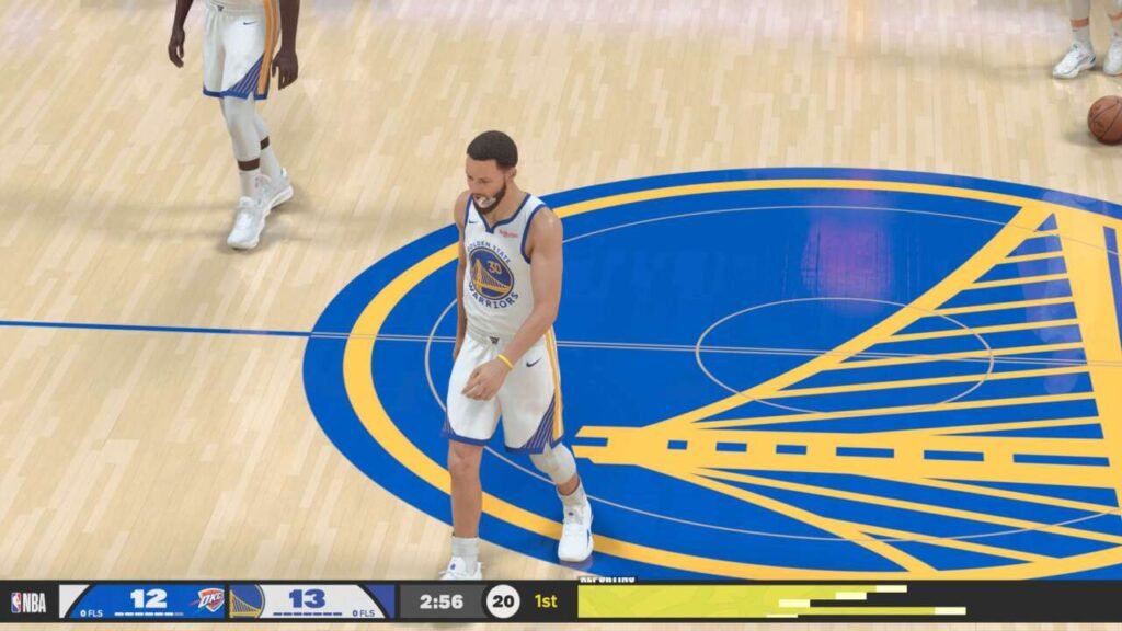 Uma imagem com Stephen Curry