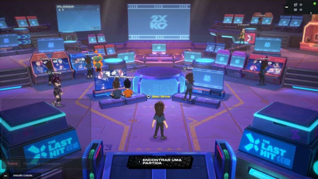 Lobby de 2XKO