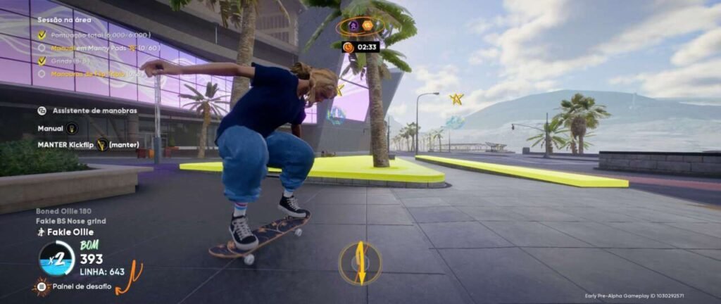 Jogabilidade de Skate