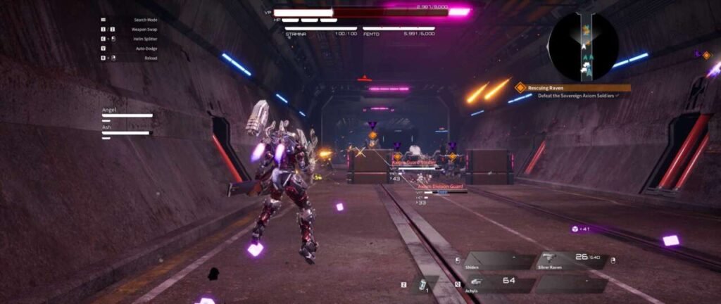 Dungeon em Daemon X Machina: Titanic Scion
