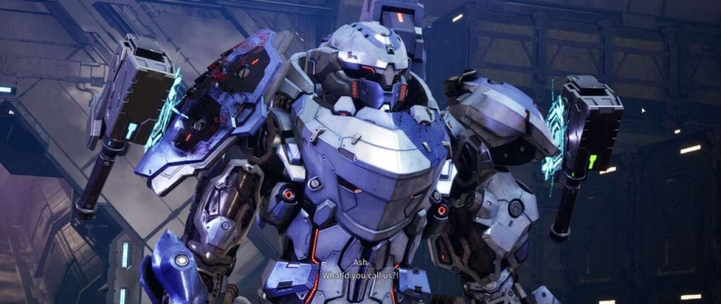 Robozão em Daemon X Machina: Titanic Scion
