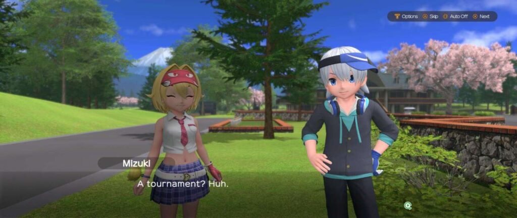 Modo história de Everybody's Golf Hot Shots