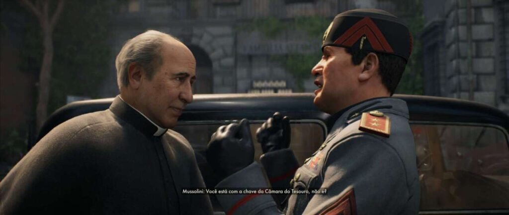 Cutscene da DLC de Indiana Jones and the Great Circle