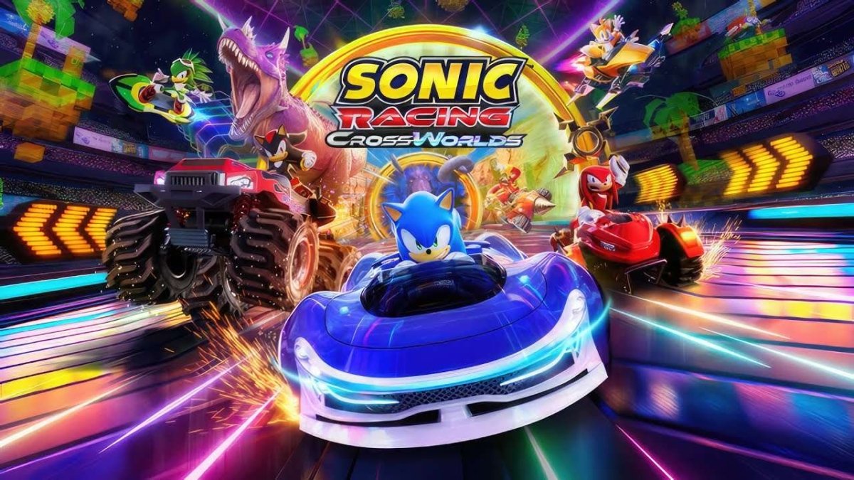 Sonic Racing Crossworlds capa