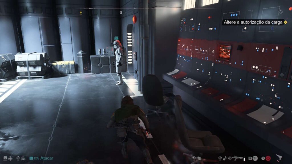 Ao mesmo tempo que o sistema de stealth é ruim, você agradece porque entrar em combate é também
