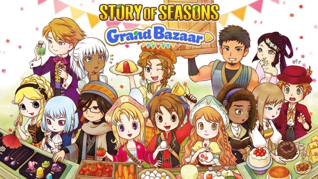 Capa de Story of Seasons: Grand Bazaar