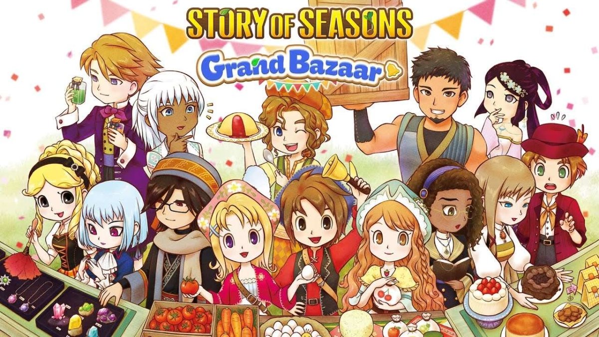 Capa de Story of Seasons: Grand Bazaar