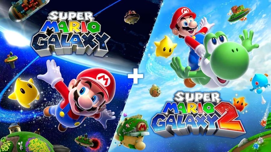 Super Mario Galaxy 1 + 2 capa