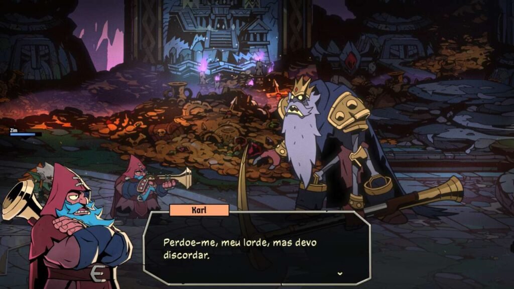 A história é muito bem integrada ao gameplay.