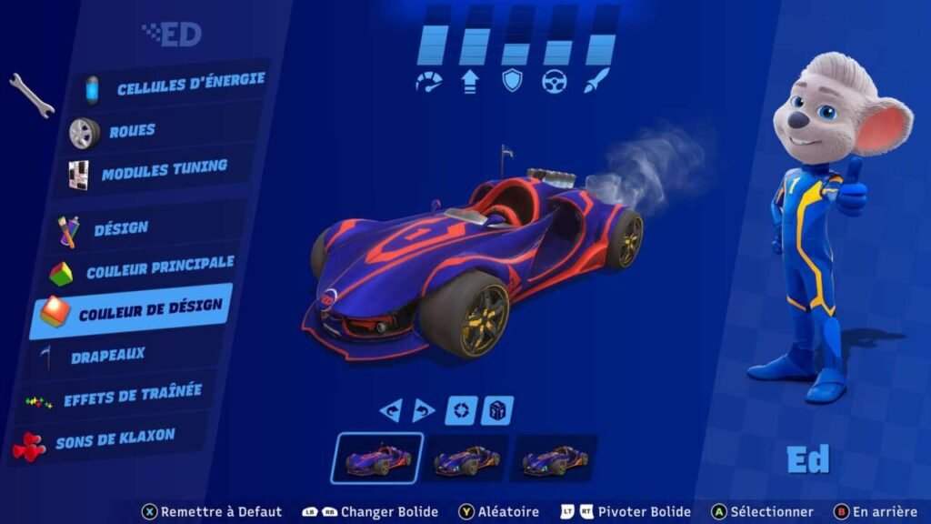 Cena de personalização do veículo