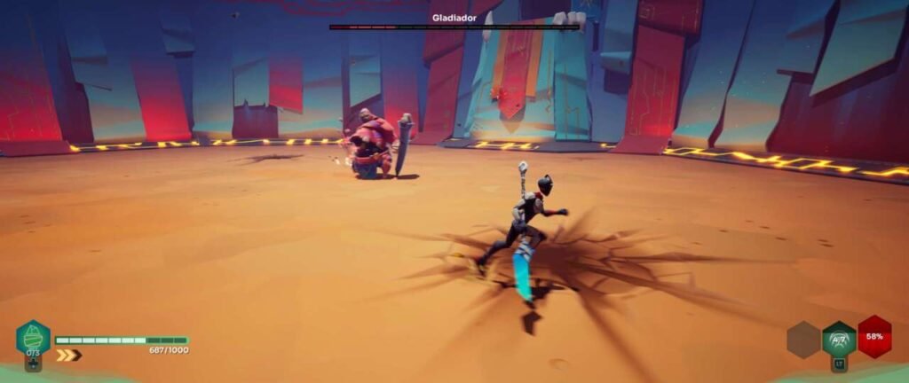 Jogabilidade de Godbreakers