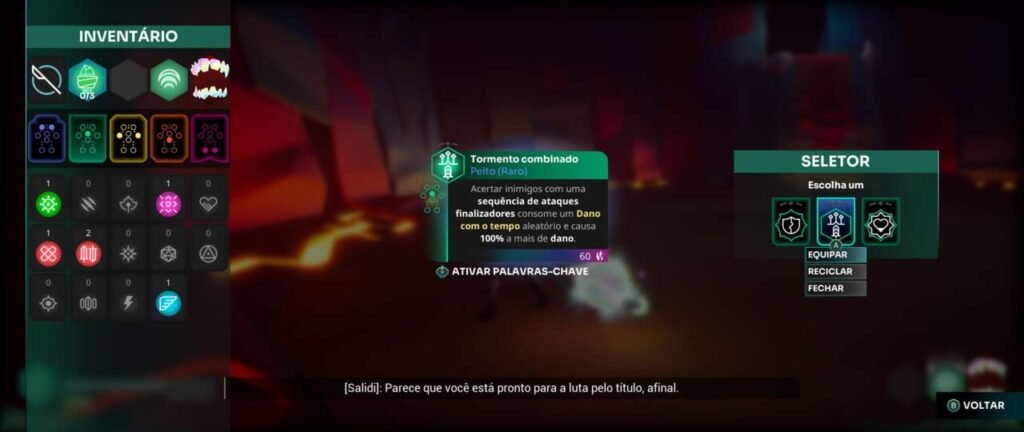 Vantagens aleatórias em Godbreakers