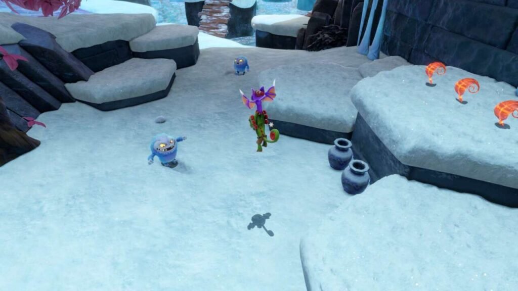 Momento de powerup em ação