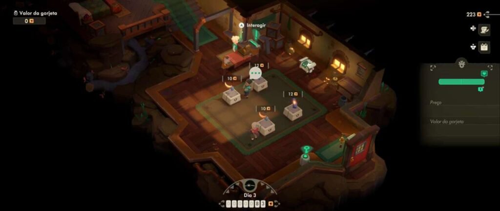 Gameplay de Moonlighter 2