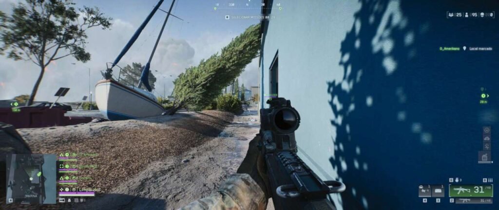 Gameplay de Battlefield REDSEC