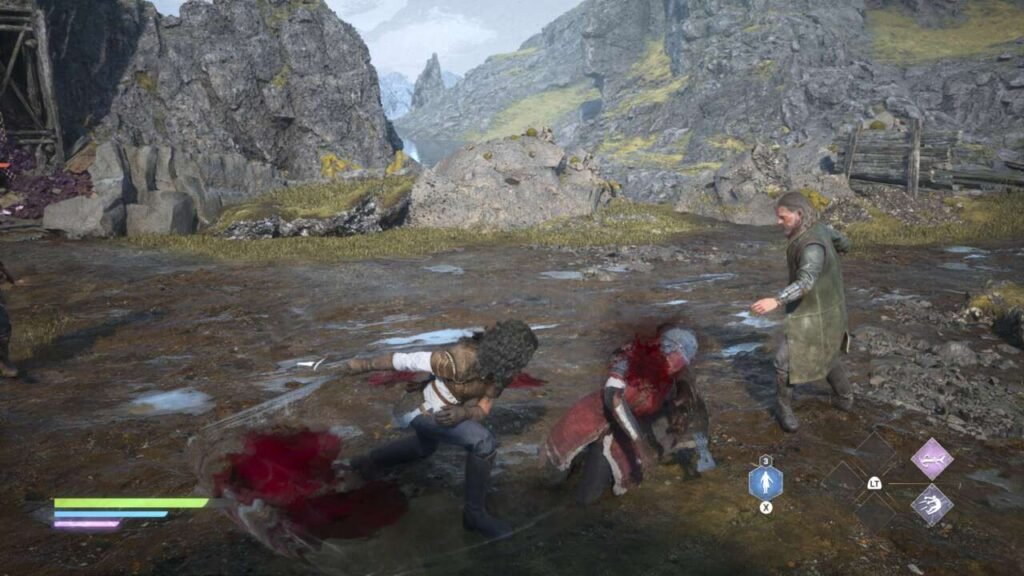 Batalhe múltiplos inimigos lado a lado de seu companheiro.