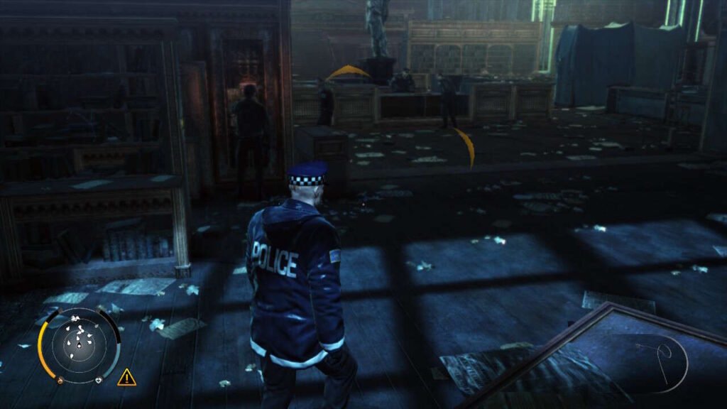 Em Hitman de 2016 em diante, só alguns personagens podem te detectar, e com certo esforço