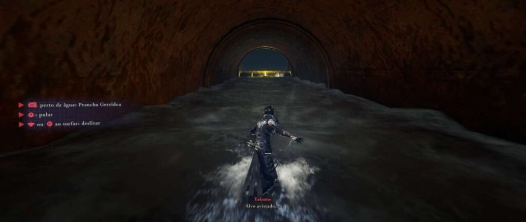 Movimentação em Ninja Gaiden 4