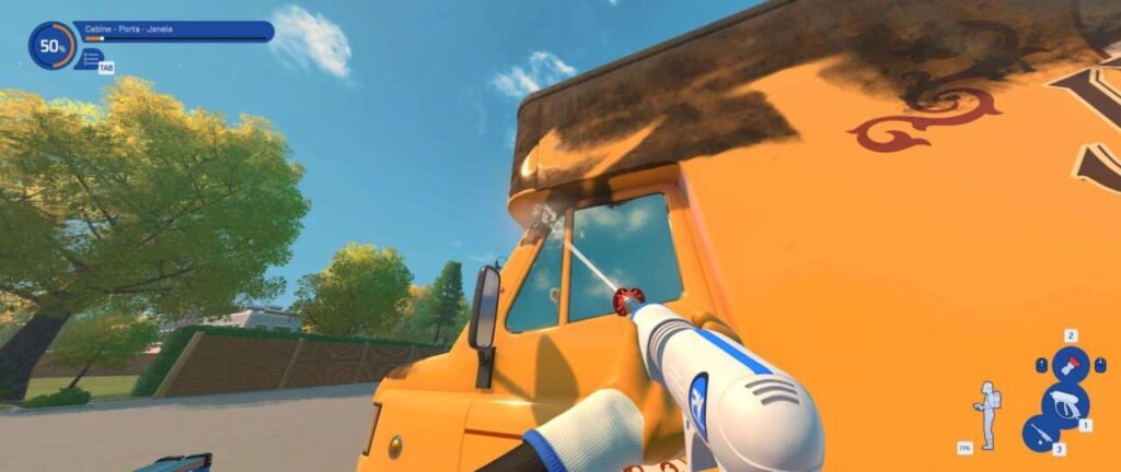 Jogabilidade de PowerWash Simulator 2