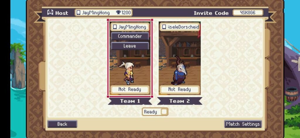 Cena de construção de equipe