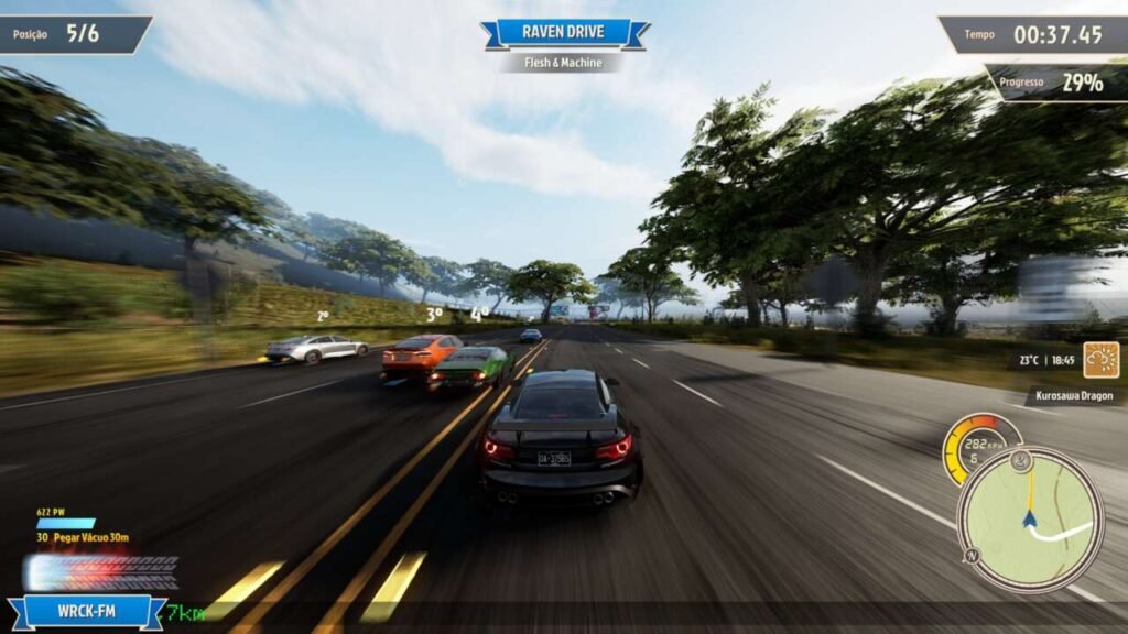 Cada corrida oferece um bom desafio.